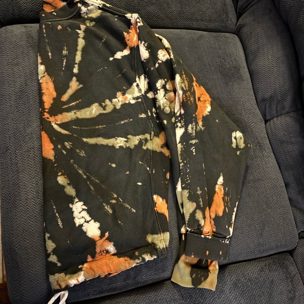 Not Possible Tie Dye Drawstring Pullover Jersey - image 2